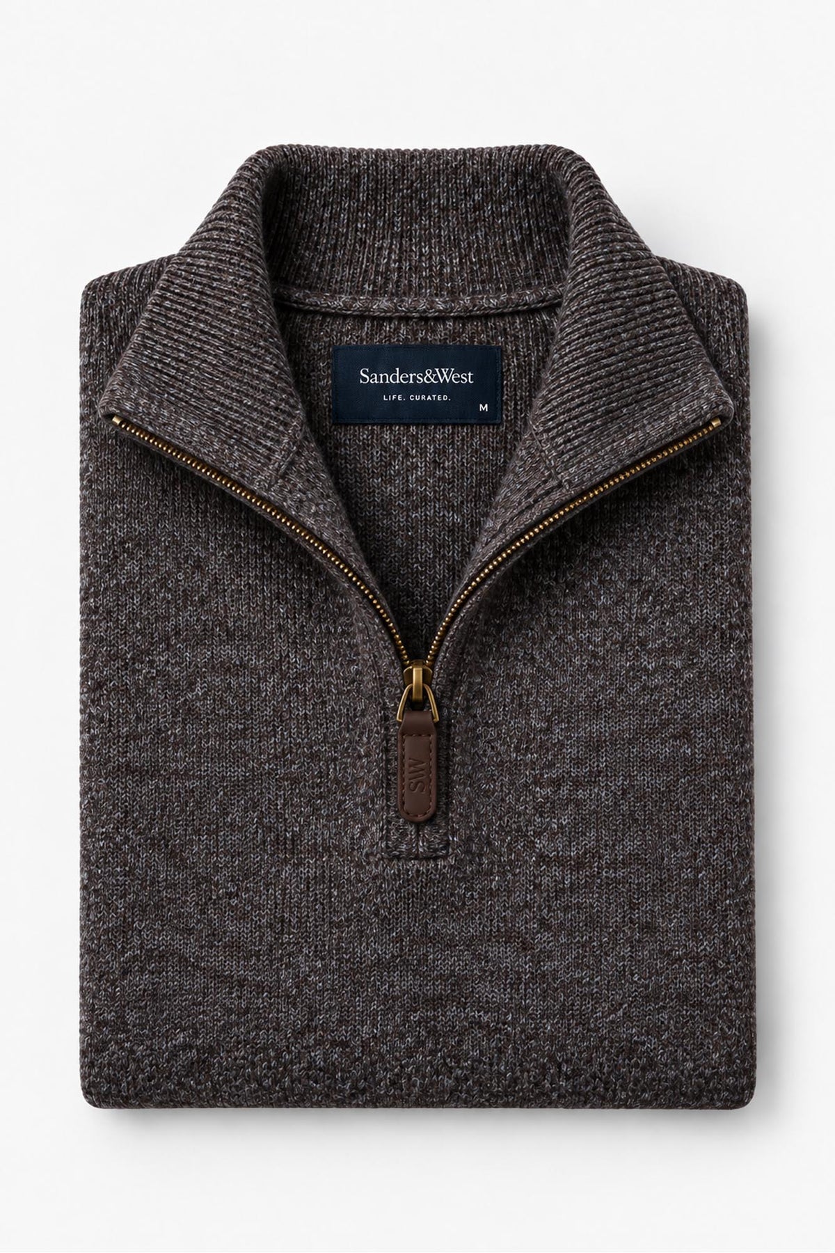 Hunter Brown Qtr Zip