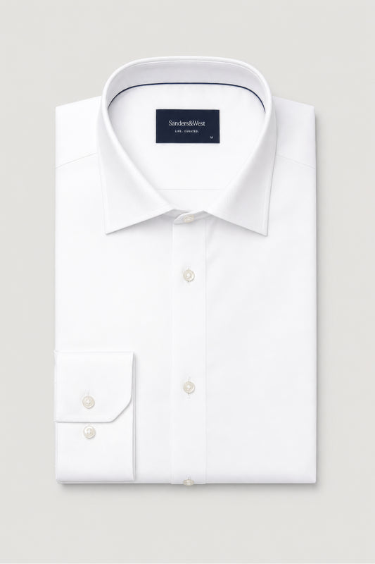 Arlo White Formal Shirt 