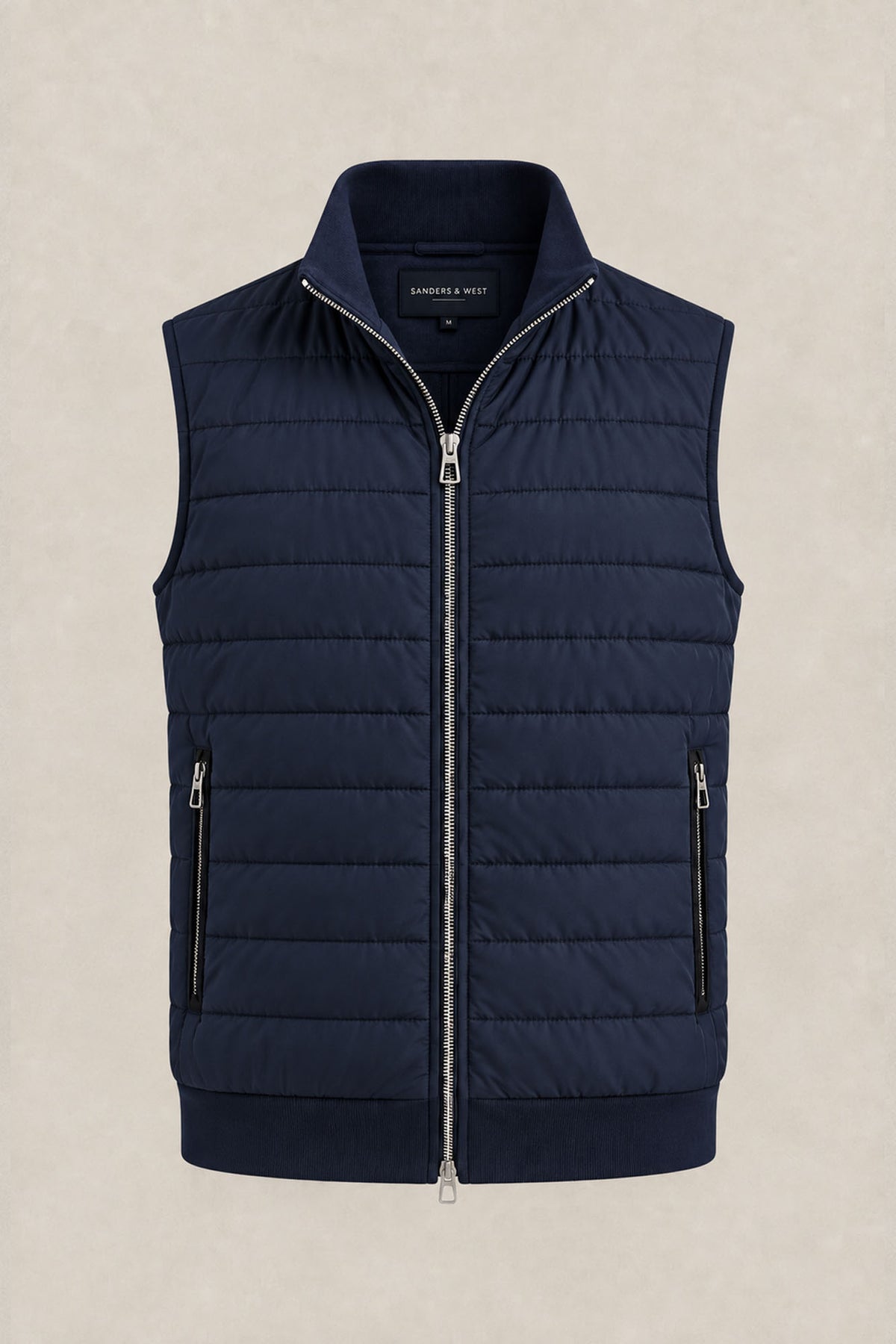 Beckett Navy Gilet